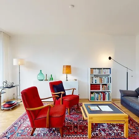 公寓 Bright Flat Overlooking Geneva *