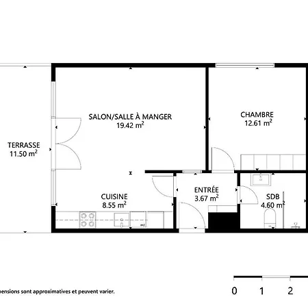Bright Flat Overlooking Geneva מונטרה