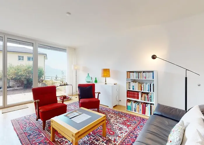 Apartman Bright Flat Overlooking Geneva *